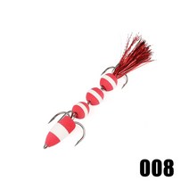 W.P.E 낚시 미끼 크기 L 여러 가지 빛깔의 부드러운 인공 미끼베이스 태클 Wobbl, 1PCS, 07 PMGC-L-008