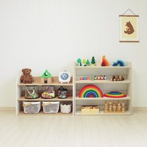 비노즈 라운드 유아 교구장 3단 DIY