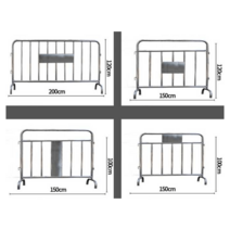 안전 바리게이트 건설현장 가림막 공사 가이드라인, 304재질38x22 1M높이2M길이