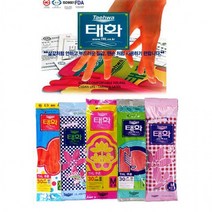 주부습진방지 맨손처럼 부드러운 다용도 고무장갑 설거지장갑 주방소모품, 1개, 태화고무장갑1켤레 선밴핑크