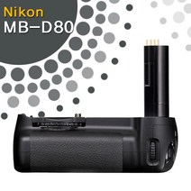 니콘 정품 MB-D80 세로그립 [D80/D90 전용] k, 단품