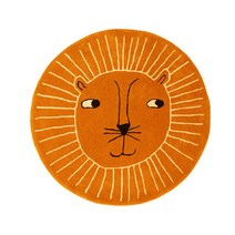 곰돌이 러그 원형 동그란 곰러그 원룸꾸미기 사자 곰 토끼 동물