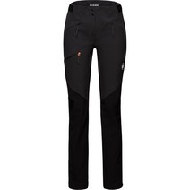마무트 바지 Mammut Courmayeur Softshell 팬츠 여성 레귤러 블랙