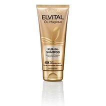 유럽 LOréal Paris Elvital 2in1 샴푸 및 건조 모발용 헤어 트리트먼트 보다 깊은 케어 및 컨트롤 영양 지질 함유 오일 Magique 1 x 200 헤어케어, 오일 매지크 커인 샴푸 - 건성 모발용