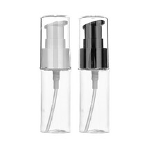 [허브스프레이샵] 플라스틱 고급에센스용기 모음20ml~100ml 화장품공병, 20ml투명용기, 검정캡, 1개