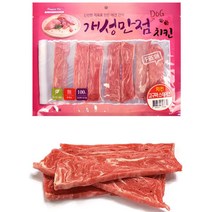 중형견 육포간식 고구마 스테이크 300g 3개 닭가슴살