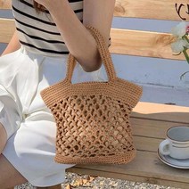 [알티피아] 여성 비치웨어 코디 가방 여름 바다 휴가 패션 숄더백
