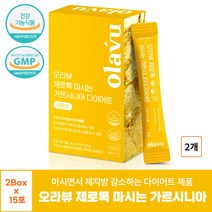 레몬맛 콤부차 뉴트리커먼 오라뷰 제로톡 탄수화물 커트 마시는 가르시니아 다이어트 제로 음료, 120g, 2개