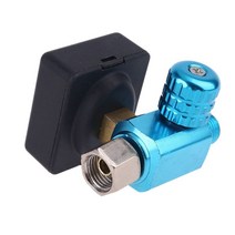 마노미터 차압계 차압 디지털 압력 조절기 에어 게이지 잠금 조절 밸브 포함 스프레이 건 페인트건 용