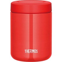 써모스죽통 죽통 텀블러 보온병 써모스, 레드 + 500ml