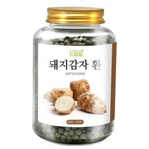 돼지감자환 230g(플라스틱통) 돼지감자 뚱딴지 국우 건강환 한약재 한방 약재 생식 선식 재료, 1개
