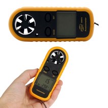 미니 풍속계 공기 속도 온도 측정 풍온계, 1개