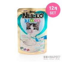 네코 키튼 닭고기무스 70g x12개(set), 12개