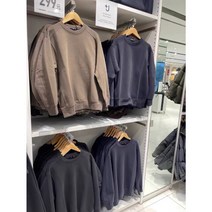 유니클로 커플 운동복 디자이너 협력 남성용 +J 퀵 드라이 스포츠 스웨터 445160 정품