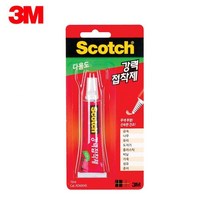 가정용본드 스카치 강력접착제 15ml 금속 다목적 도자기 3M 나무