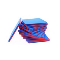 체육대회 단체게임 색판 뒤집기 15cm (10개입), 단품