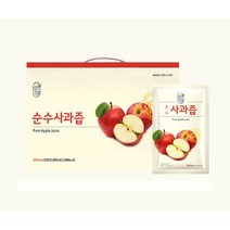 [그린애] 순수사과즙 100ml 50팩 4박스, 100팩