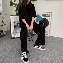 투데이앤룩 루즈핏 반팔 밴딩 팬츠 트레이닝세트 6color