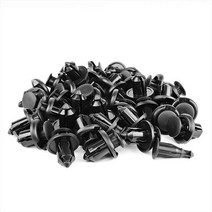 패스너 리벳 클립 나일론 범퍼 자동차 어셈블리 확장 나사 10mm 펜더 50 개, [01] 50 pcs, 01 50 pcs