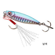YL 메탈지그 루어 삼치 방어 농어 광어 갈치 3D 최신상, 20g, 파란색