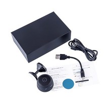 실외 실내 현관 무선 cctv 감시카메라 가정용 초소형 micro home wireless video cctv mini security 감시 wifi ip camara 51, 검은 카메라, 협력사
