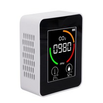 실내 공기질 측정기 가정용 디지털 대기오염 모니터 CO2 다기능 온도 습도계 지능형 가스 분석기, [01]