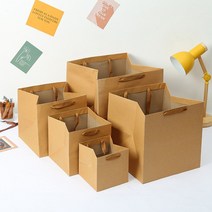 크라프트 무지 종이 가방 쇼핑백 25x25x25cm 주문 제작 _ 22092786EA, 쿠팡 자비샵 본상품선택