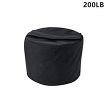 모래 주머니 사낭 샌드백 납 코어 맨몸 운동 50lb-250lb 훈련 조정 가능한 중장비 권투 훈련 피트니스 리프팅을위한 피트니스 무게 286, 블랙 200lb