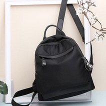 TOP_W3972 깔끔한 디자인 블랙 컬라 여성 데일리 외출 여행 백팩