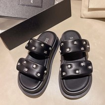 연예인 벨크로 슬리퍼 키높이 이쁜 샌들 층간 소음방지 실내화