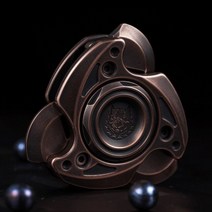 익명의 KTS 혈액 블레이드 슬라이더 손가락 끝 스피너 EDC 성인 감압 장난감, Copper