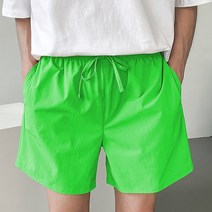 BIP. 남녀공용 여름 아이스 냉장고 스판 SN 에센셜 쇼츠 밴딩 반바지