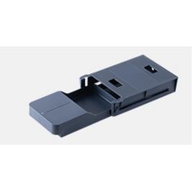 약서랍장 책상밑 칸막이 언더 히든 슬라이딩 붙이는 정리함, 책상밑히든서랍 네이비 대