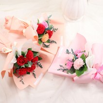 비누카네이션 꽃다발 졸업 입학 기념일 축하 꽃다발, 10)5송이 혼합 비누카네이션 꽃다발