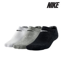 나이키 양말 C35- SX4721-967 유스 코튼 쿠쉬 노쇼 삭스 3P, 22