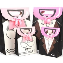 기프트디저트 박스 구디백 가방 방산시장 어린이집생일선물 화과자케이스 쿠키 종이 웨딩그림, 제품선택, 대-신랑