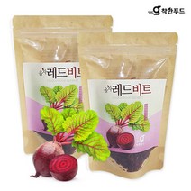 착한푸드 말린비트 비트말랭이 비트차 60g X 2개, 단품없음