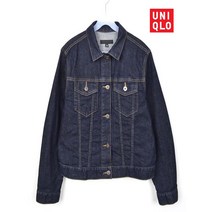 빈티지/ 유니클로 청자켓/여성XL/데님/진청/브랜드994b1