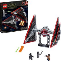 LEGO 스타워즈 시스 타이 파이터 75272 수집용 빌딩 키트 아동용 멋진 건설 장난감 2020년 신제품(470피, 01 불만제로 포장