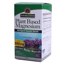 네이쳐스앤서 수산화마그네슘 500mg 글루텐 프리 베지테리안 캡슐