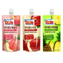 Dole 워터젤리 복숭아 130ml x 20팩, 상세페이지 참조, 상세페이지 참조, 상세페이지 참조