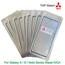 휴대폰액정수리 폰수리 LCD 10 개/몫 유리 OCA 삼성 전자 A10 A20 A30 A40 A50 A60 A70 A80 A90 S10e S10 S20 S21 S22 FE 터치, [03] A20