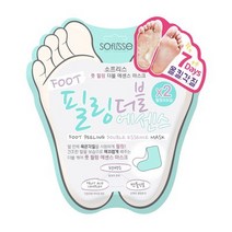 소프리스 풋 필링 더블 에센스 발각질 관리 마스크.소프리스, 마스크