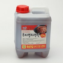 강경재성젓갈 김장용 추자멸치액젓, 추자멸치액젓 10kg