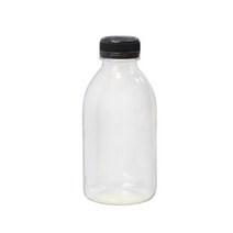 투명 페트병 우유병 500ml 물병 유리병, 오렌지