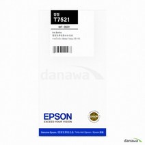 엡손 WF-8591용 대용량 정품잉크, T752170(검정), 1개