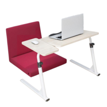 높이조절책상 폭넓은 책상겸테이블 중고등학생 1인 조립식 책상, 스탠딩 테이블 -일반형 오크-