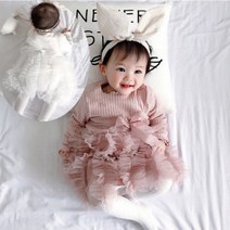 부드러운 안감 순면 100% 영유아원피스세트 북유럽원피스 러블리 샤 원피스 세련되고 고급스러운 백일 원피스 돌원피스 아기원피스 아기외출복 100일의상 돌드레스(73-110사이즈)