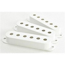 펜더 USA 순정 부품 Fender Stratocaster Strat Pickup Covers White 992034000 스트라토캐스터 싱글 코일 픽업 커버 화이트 『』