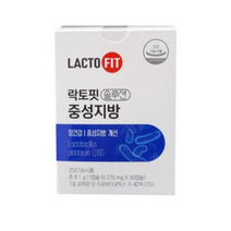 종근당건강 락토핏 솔루션 다이어트 30캡슐 2박스 유산균 체지방 감소, 2개
